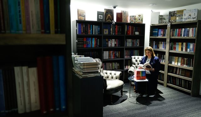 New York'taki Türkevi'nde "Atatürk Kütüphanesi" açıldı