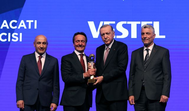 TİM’den Vestel’e ihracat şampiyonluğu ödülü