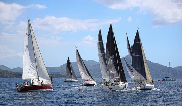 17. Uluslararası Channel Regatta Yelkenli Yat Yarışları, Marmaris'te tamamlandı