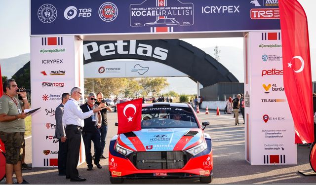 41. Kocaeli Rallisi'nin seremonik startı verildi