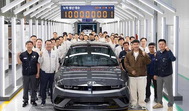 Hyundai’den 57 yılda 100 milyon araç üretimi