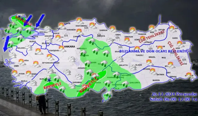 Türkiye genelinde bugün hava nasıl olacak?