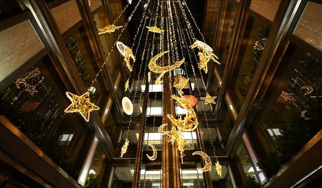 Albayrak Grubu ofisleri ramazana özel süslemelerle donatıldı