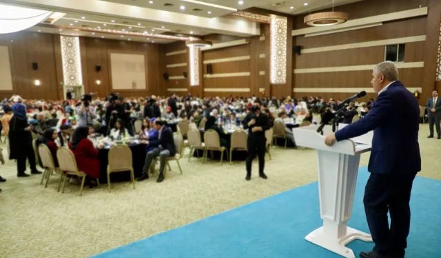 Konyalı yetimler aynı sofrada buluştu