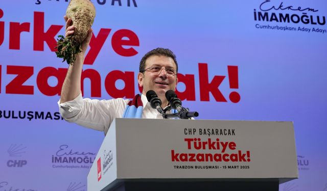 İmamoğlu, memleketi Trabzon’da