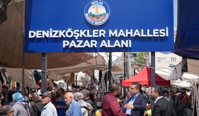 AVCILAR’DA 44 YILLIK SORUN ÇÖZÜLDÜ: PAZAR PAZARI YENİ YERİNDE HİZMETE AÇILDI