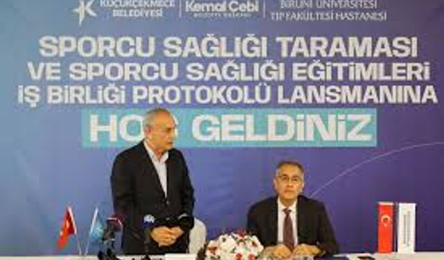 SPORCU SAĞLIĞI TARAMASI İLE KÜÇÜKÇEKMECE’DE 10 BİN SPORCUYA ULAŞILACAK