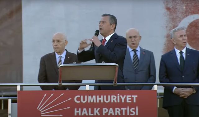 CHP Genel Başkanı Özgür Özel'den sert sözler
