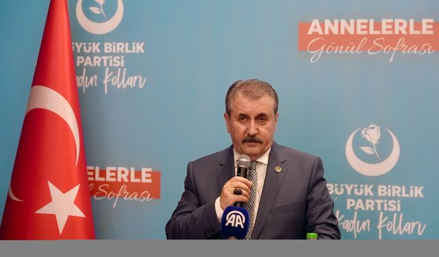BBP Genel Başkanı Destici'den Bolu'daki otel yangını iddianamesine ilişkin değerlendirme: