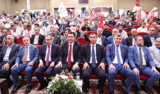 Saadet Partisi Genel Başkanı Arıkan, Şanlıurfa'da partisinin il kongresine katıldı