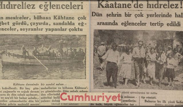 İstanbul’da Hıdırellez coşkusu