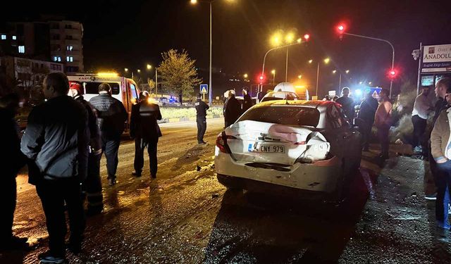 Kastamonu'da zincirleme trafik kazasında 9 kişi yaralandı