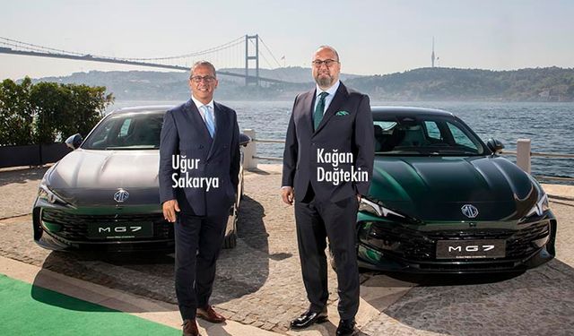 Sportif premium sedan MG7 geldi
