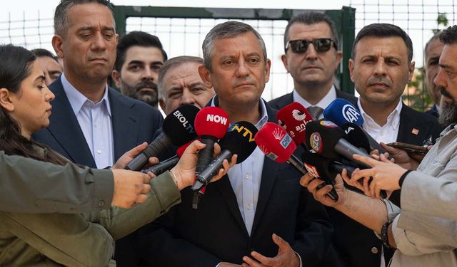 CHP Genel Başkanı Özel'den yumruklu saldırıya ilişkin açıklama:
