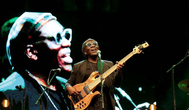 8. Antalya Akra Caz Festivali'nde Richard Bona sahne aldı
