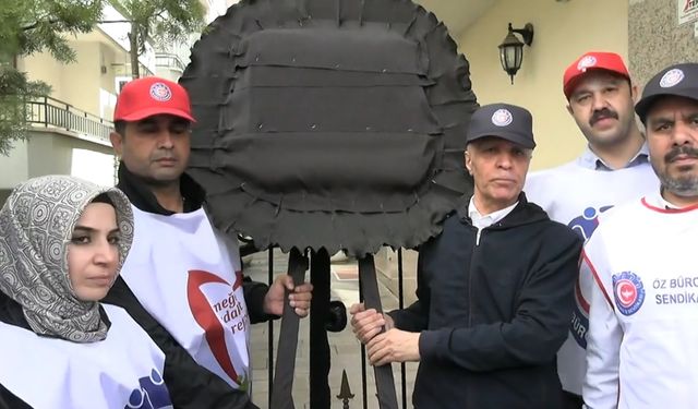 TÜHİS’in sözleşme gecikmesine emekçilerden sert protesto