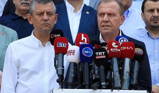 CHP Genel Başkanı Özgür Özel, Manisa'da konuştu: