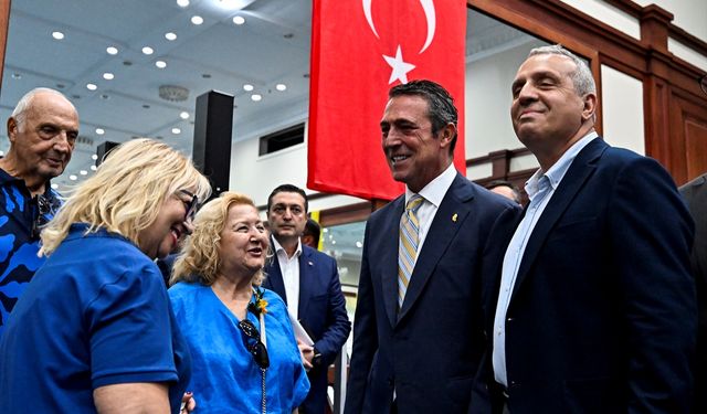 Fenerbahçe'de bayramlaşma töreni yapıldı