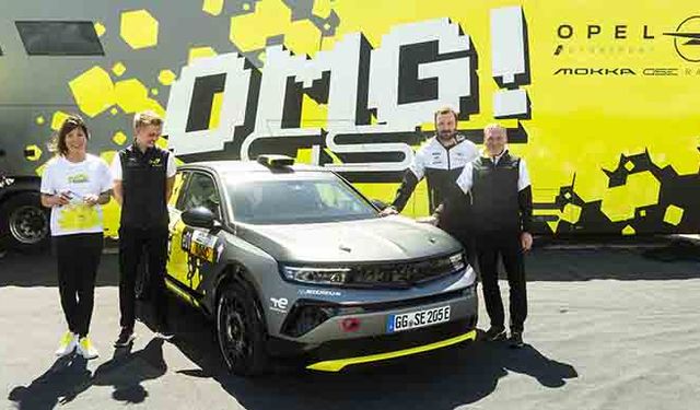 Yeni Opel Mokka GSE Rally elektrikli rallilerin geleceğini bugüne taşıyor