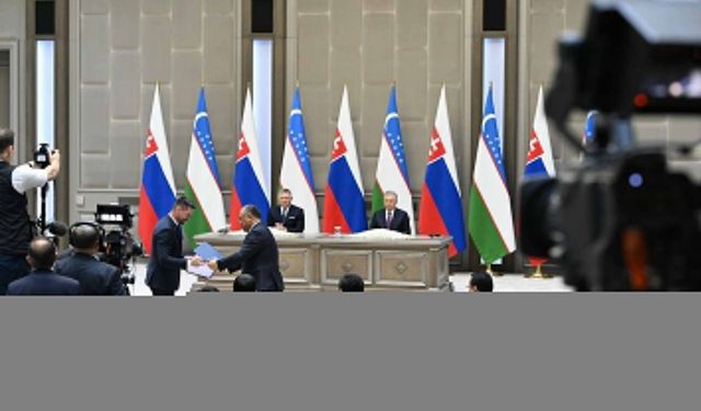 Özbekistan ile Slovakya arasındaki ilişkiler stratejik ortaklık düzeyine yükseltildi
