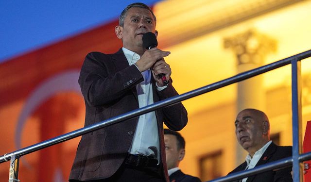 CHP Genel Başkanı Özel, partisinin Büyükçekmece mitinginde konuştu: