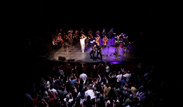 SAMSUN - "Senforock Orkestrası" Samsun Kültür Yolu Festivali'nde sahne aldı