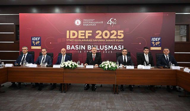 IDEF 2025'in basın tanıtımı yapıldı