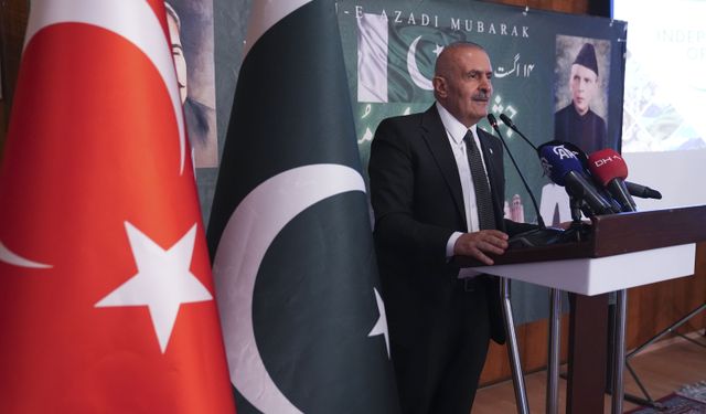 Pakistan'ın Ankara Büyükelçiliğinde 'Bağımsızlık Günü' resepsiyonu düzenlendi
