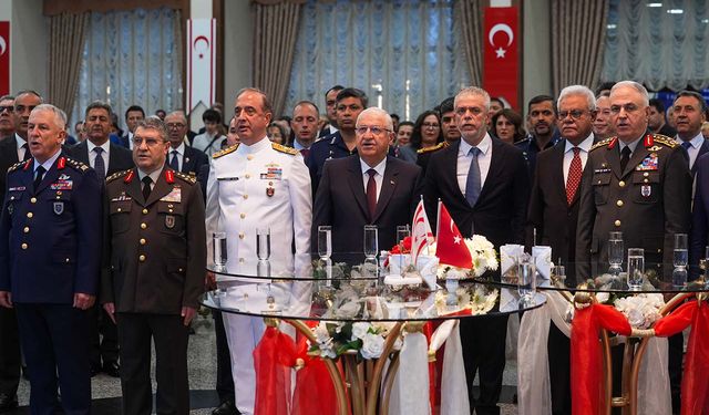 Bakan Güler, KKTC Toplumsal Direniş Bayramı ve Silahlı Kuvvetler Günü resepsiyonunda konuştu: