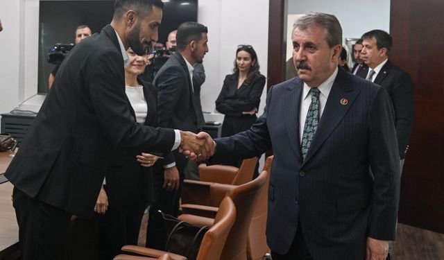 BBP Genel Başkanı Destici AŞAV temsilcilerini kabulünde konuştu: