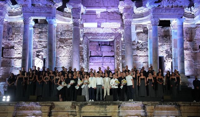 'Carmina Burana' balesi, Hierapolis Antik Tiyatrosu'nda sahnelendi