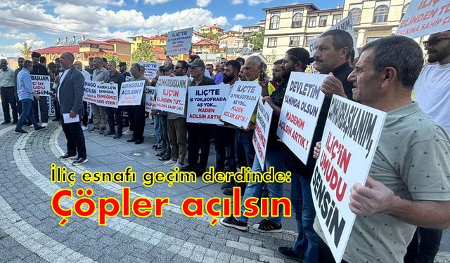 İŞLERİNİ GERİ İSTEYEN İLİÇ HALKINDAN BASIN AÇIKLAMASIYLA ÇAĞRI