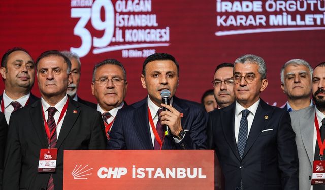 İstanbul'da CHP'nin 39. Olağan İl Kongresi yapıldı
