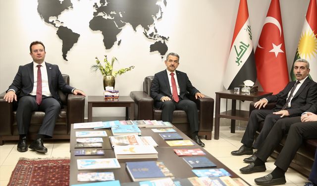Şırnak Valisi Ekici, IKBY'li yetkililerle çeşitli alanlarda işbirliğini ele aldı