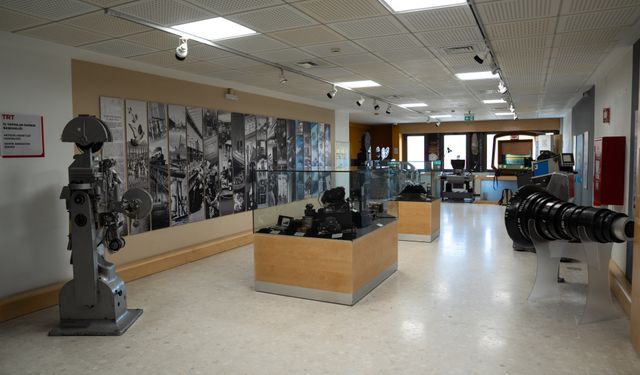 TRT Yayıncılık Tarihi Müzesi'nde Türkiye'nin televizyon yayıncılığı tarihine yolculuk