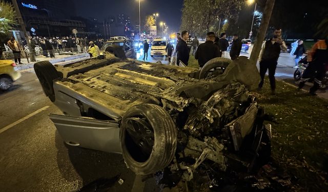 Kartal'da meydana gelen kazada 5 kişi yaralandı