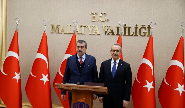 Milli Eğitim Bakanı Tekin, Malatya'da konuştu: