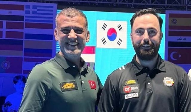 Berkay Karakurt, 3 Bant Bilardo Dünya Kupası'nda şampiyon oldu