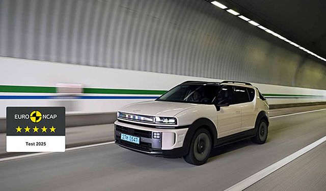 Yeni Hyundai NEXO'ya Euro NCAP'ten 5 yıldız