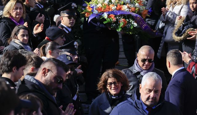 Crans-Montana'daki yangın faciasında hayatını kaybeden Riccardo Minghetti için Roma'da cenaze töreni düzenlendi