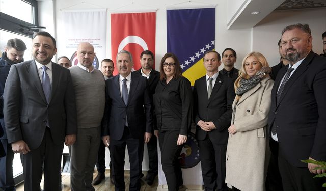 Ticaret Bakan Yardımcısı Gürcan, Türkiye-Bosna Hersek İş Adamları Dayanışma Derneğinin açılışına katıldı