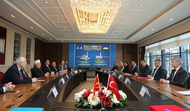 Vakıflar Genel Müdürlüğü Kuzey Makedonya'da iki camiyi restore edecek