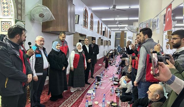 AK Parti Yerel Yönetimler Başkanlığı Balkanlar, Suriye ve Gazze'de iftar sofraları kurdu
