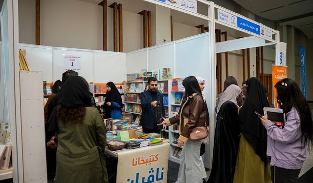 Irak'ın Duhok kentindeki 9. Duhok Kitap Fuarı kapılarını ziyaretçilere açtı