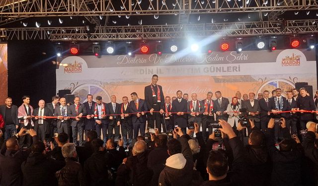 İstanbul’da Mezopotamyanın incisi Mardin rüzgarı esti