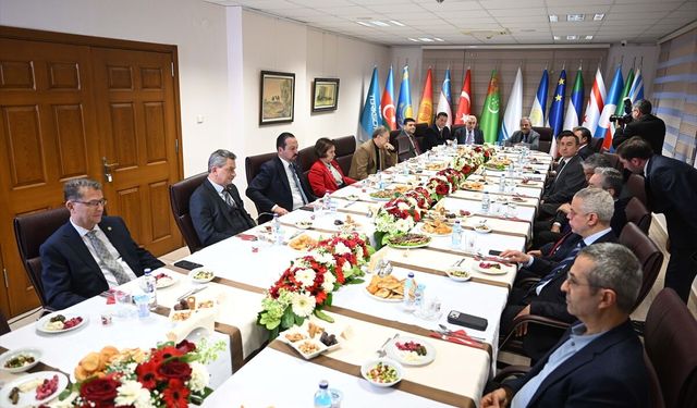 TÜRKSOY'un ev sahipliğinde Ankara'da iftar verildi