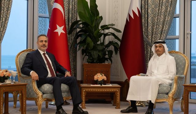 Dışişleri Bakanı Fidan, Katarlı mevkidaşı Al Sani ile görüştü