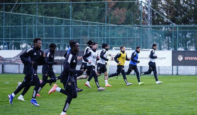 Gaziantep FK, Alanyaspor maçının hazırlıklarına başladı