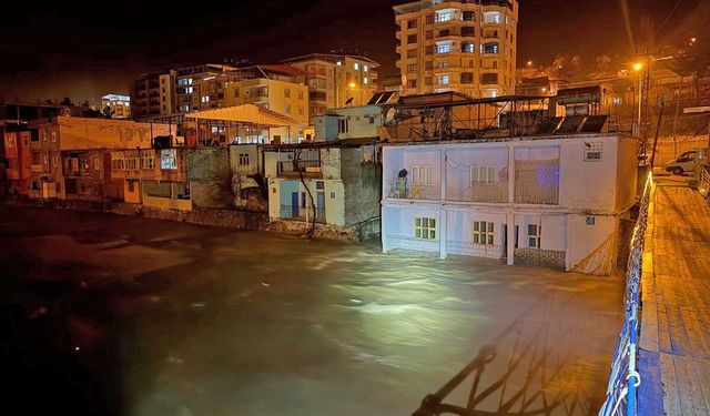 Siirt Valiliğinden Bitlis Çayı'nda su seviyesinin yükselmesine ilişkin açıklama