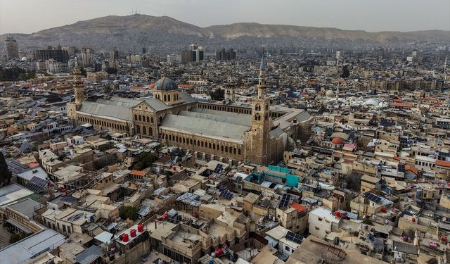 Suriye'nin başkenti Şam'da ramazan ayı yoğunluğu